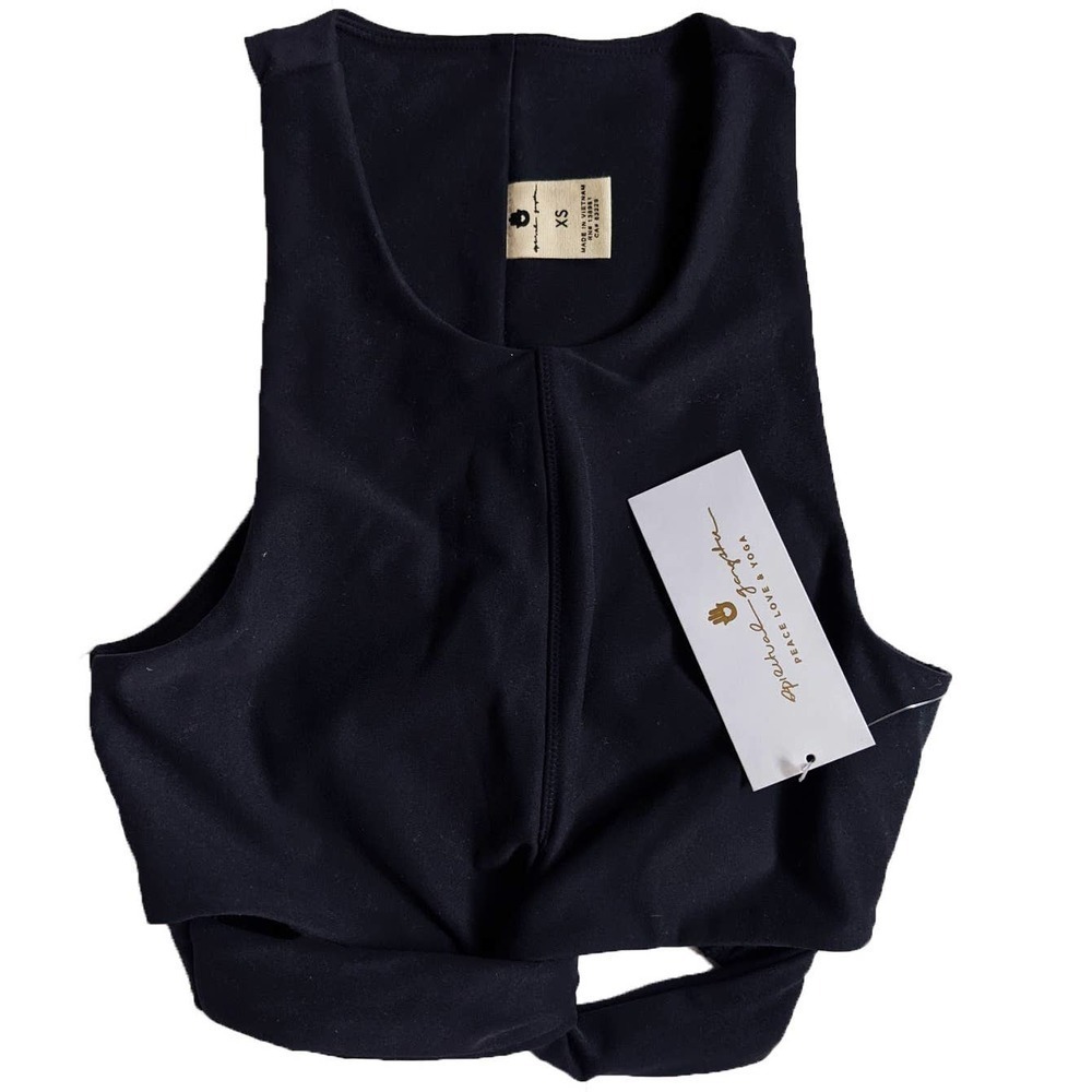 SPIRITUAL GANGSTER Centered Brami Sports Bra Black XS